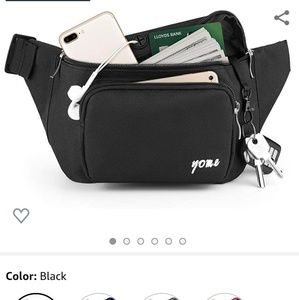 Black Fanny Pack
